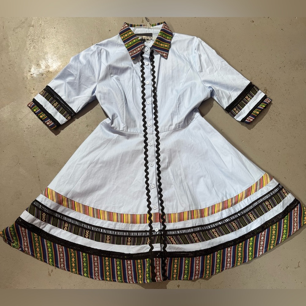 Style Mafia Multicolor Patterned Mini Dress